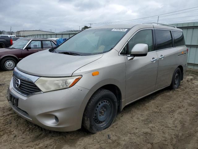 JN8AE2KP7C9047400 - 2012 NISSAN QUEST S TAN photo 1