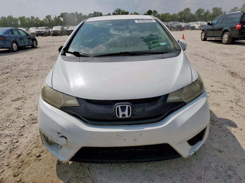JHMGK5H56GS008008 - 2016 HONDA FIT LX WHITE photo 5