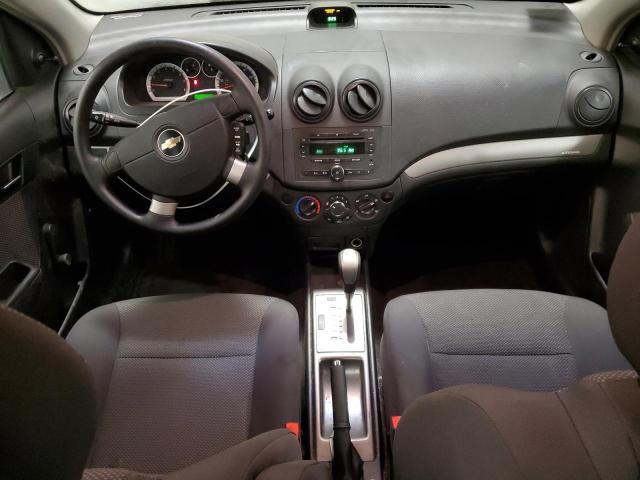 KL1TD56637B044221 - 2007 CHEVROLET AVEO BASE SILVER photo 8