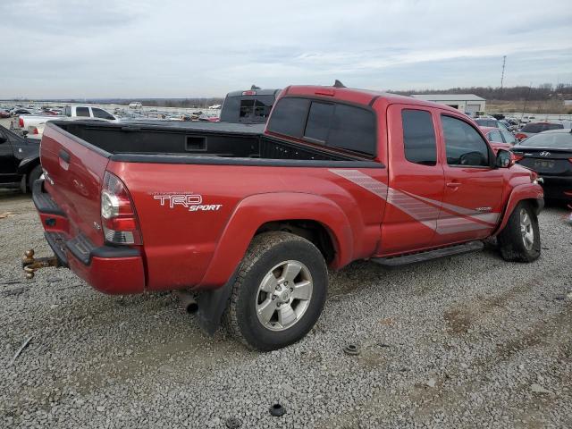 5TFUU4EN9CX043734 - 2012 TOYOTA TACOMA RED photo 3