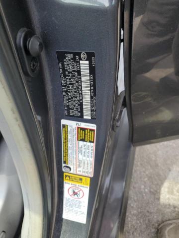 4T1BK46K08U064512 - 2008 TOYOTA CAMRY LE GRAY photo 12