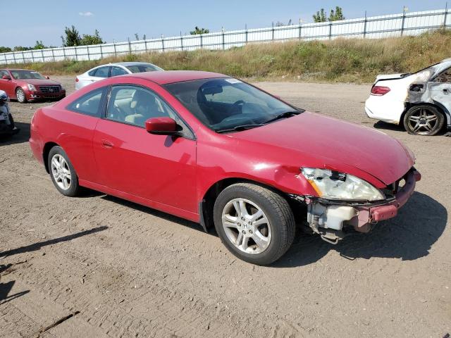1HGCM72387A021119 - 2007 HONDA ACCORD LX 红色 照片 4