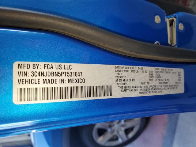 3C4NJDBN5PT531047 - 2023 JEEP COMPASS LATITUDE Blau Foto 13