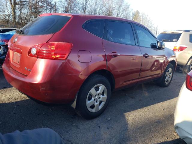 JN8AS58V18W132743 - 2008 NISSAN ROGUE S RED photo 3