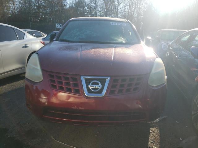 JN8AS58V18W132743 - 2008 NISSAN ROGUE S RED photo 5