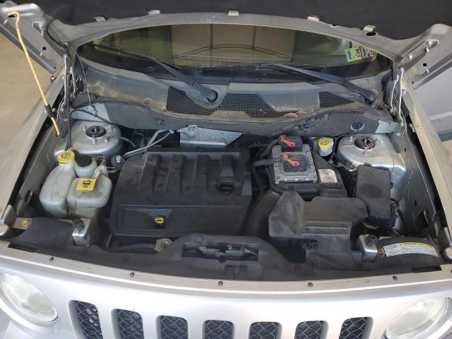 1J4NF1GB4BD243740 - 2011 JEEP PATRIOT SPORT SILVER photo 12