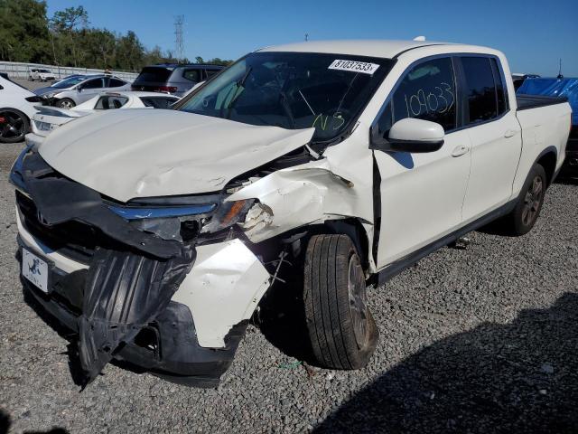 5FPYK3F60HB027696 - 2017 HONDA RIDGELINE RTL WHITE photo 1