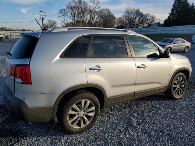 5XYKU4A10BG075158 - 2011 KIA SORENTO EX SILVER photo 3