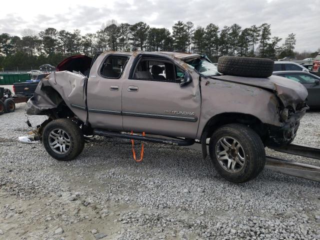 5TBRN34182S250110 - 2002 TOYOTA TUNDRA ACCESS CAB SR5 BEIGE photo 4