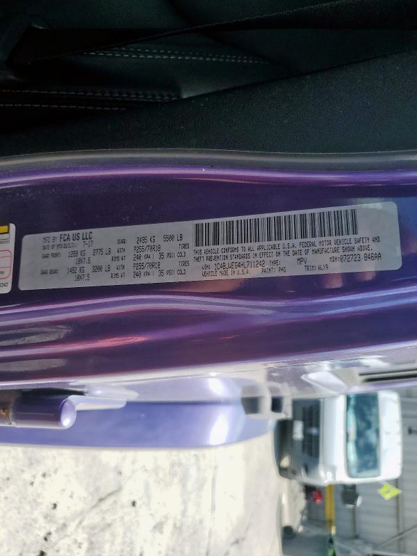 1C4BJWEG4HL711242 - 2017 JEEP WRANGLER UNLIMITED SAHARA PURPLE photo 12