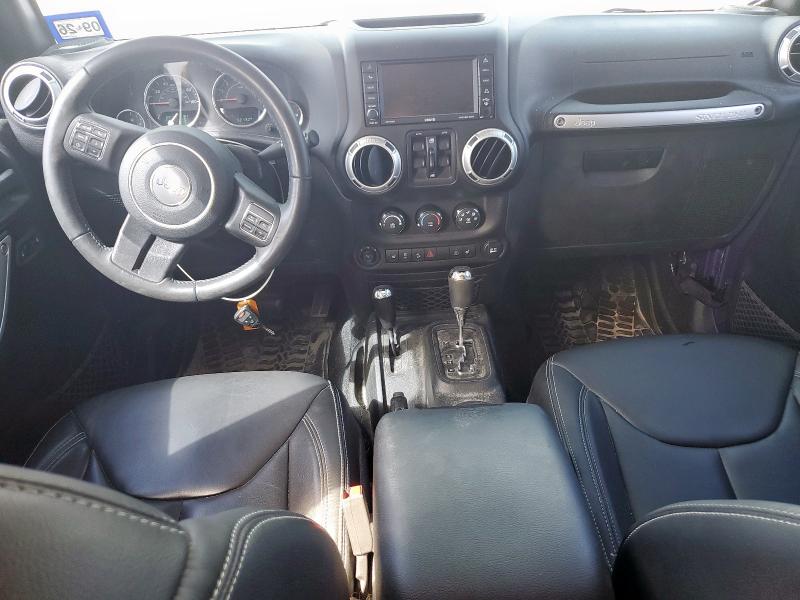 1C4BJWEG4HL711242 - 2017 JEEP WRANGLER UNLIMITED SAHARA PURPLE photo 8