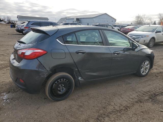 3G1BE6SM8KS560558 - 2019 CHEVROLET CRUZE LT GRAY photo 3