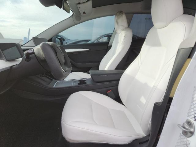 5YJ3E1EB6MF038001 - 2021 TESLA MODEL 3 Weiß Foto 7