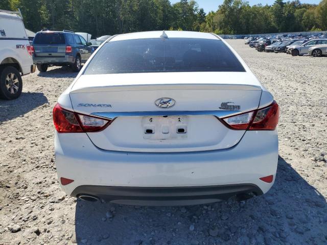 5NPEC4AC5EH893466 - 2014 HYUNDAI SONATA SE WHITE photo 6