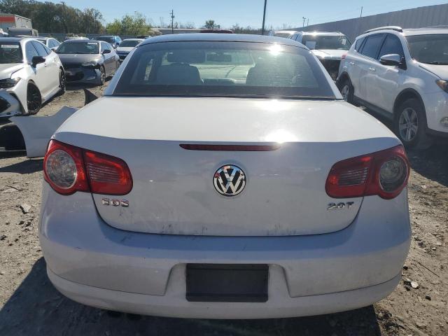 WVWFA71F69V008705 - 2009 VOLKSWAGEN EOS LUX WHITE photo 6