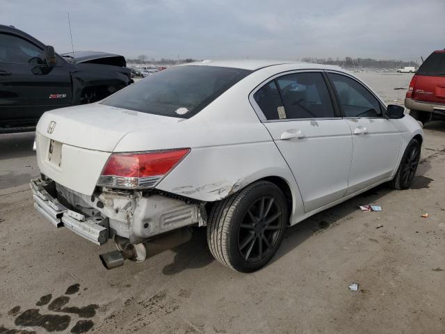 1HGCP2F86AA188053 - 2010 HONDA ACCORD EXL WHITE photo 3