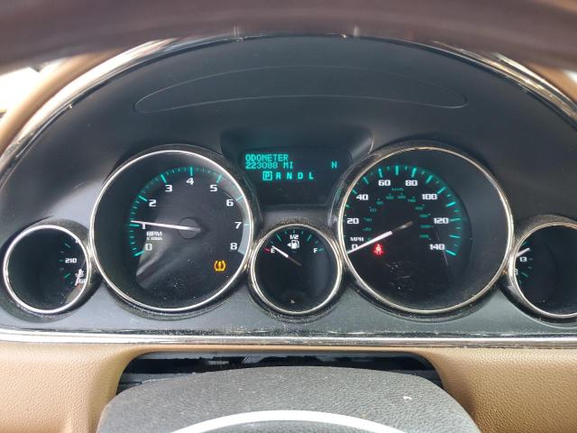 5GAKRBKD4EJ330267 - 2014 BUICK ENCLAVE WHITE photo 9