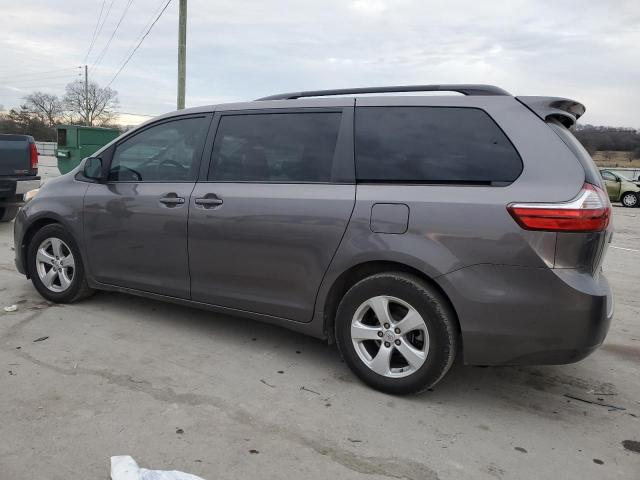 5TDKK3DC0FS657055 - 2015 TOYOTA SIENNA LE CHARCOAL photo 2