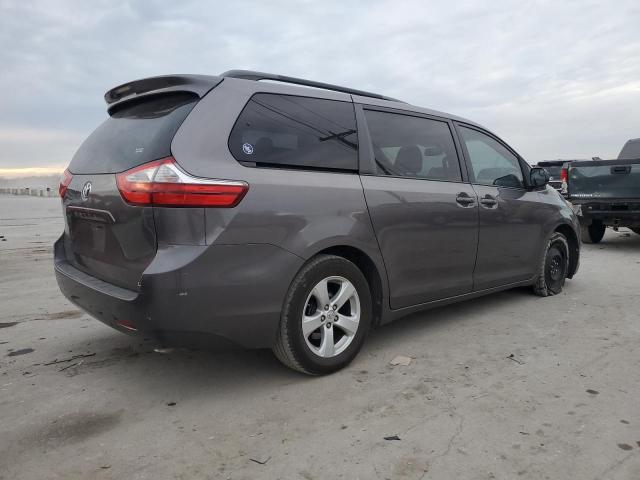 5TDKK3DC0FS657055 - 2015 TOYOTA SIENNA LE CHARCOAL photo 3