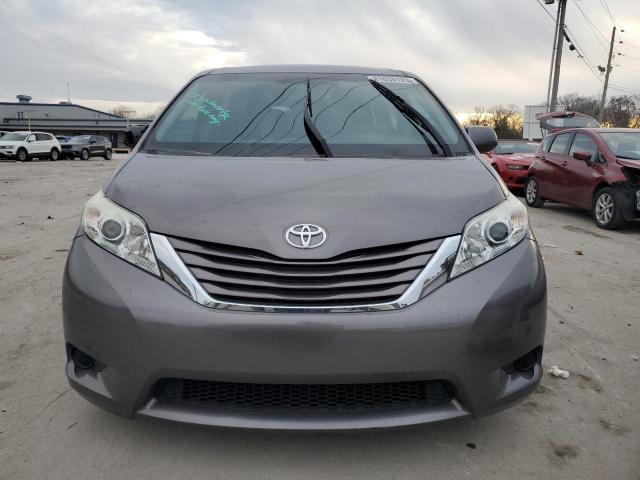 5TDKK3DC0FS657055 - 2015 TOYOTA SIENNA LE CHARCOAL photo 5