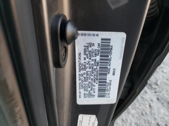 4T1BE30K63U779961 - 2003 TOYOTA CAMRY LE GRAY photo 12