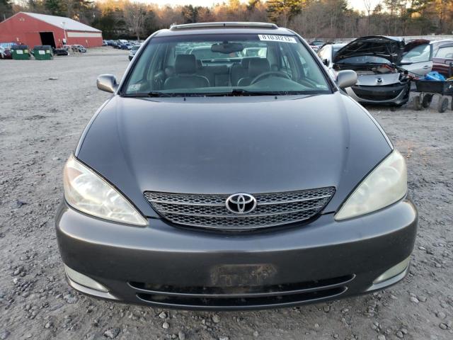 4T1BE30K63U779961 - 2003 TOYOTA CAMRY LE GRAY photo 5