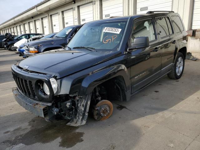 1J4NF1GB4BD100433 - 2011 JEEP PATRIOT SPORT BLACK photo 1