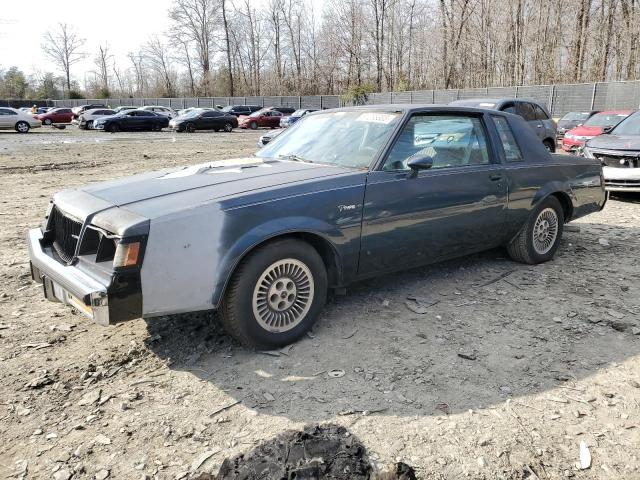 1G4GK4795FP419686 - 1985 BUICK REGAL T-TYPE GRAY photo 1