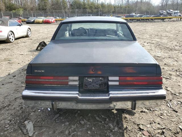 1G4GK4795FP419686 - 1985 BUICK REGAL T-TYPE GRAY photo 6