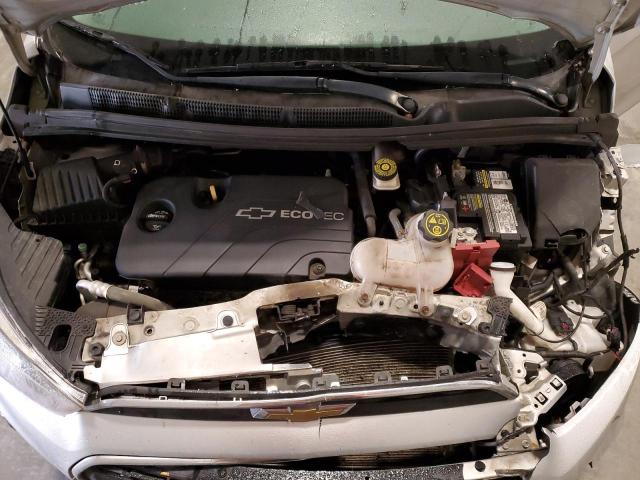 KL8CD6SA3GC628615 - 2016 CHEVROLET SPARK 1LT SILVER photo 11