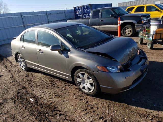 1HGFA16516L057655 - 2006 HONDA CIVIC LX GRAY photo 4