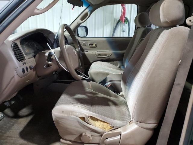 5TBRN34183S400718 - 2003 TOYOTA TUNDRA ACCESS CAB SR5 GREEN photo 7