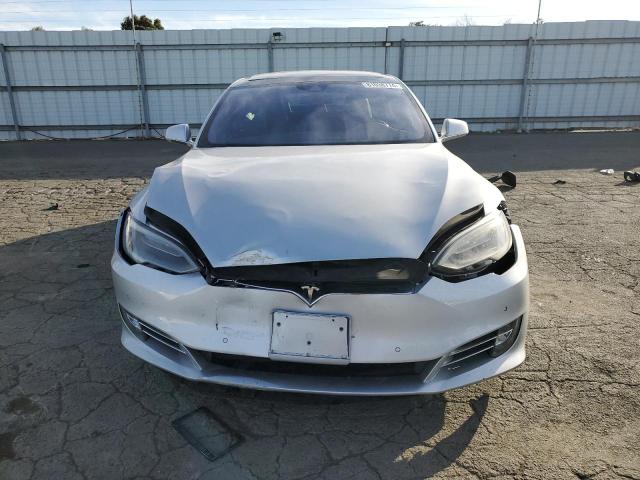 5YJSA1E26GF160823 - 2016 TESLA MODEL S SILVER photo 5