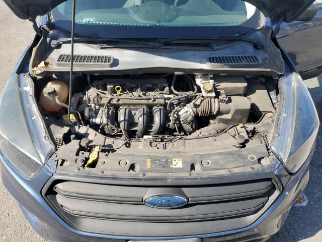 1FMCU0F7XJUC78612 - 2018 FORD ESCAPE S BLUE photo 11