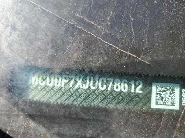 1FMCU0F7XJUC78612 - 2018 FORD ESCAPE S BLUE photo 12