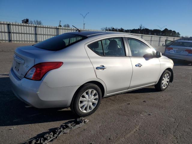 3N1CN7AP1CL855397 - 2012 NISSAN VERSA S SILVER photo 3