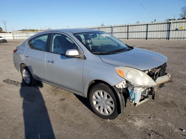 3N1CN7AP1CL855397 - 2012 NISSAN VERSA S SILVER photo 4