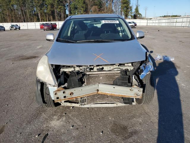 3N1CN7AP1CL855397 - 2012 NISSAN VERSA S SILVER photo 5