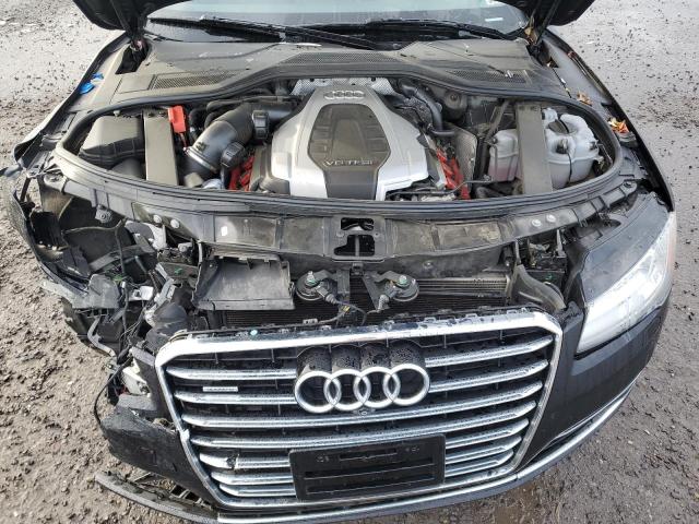 WAU34AFD1GN004229 - 2016 AUDI A8 L QUATTRO BLACK photo 11