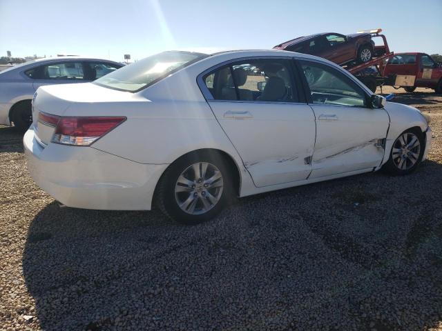 1HGCP2F69CA037452 - 2012 HONDA ACCORD SE WHITE photo 3