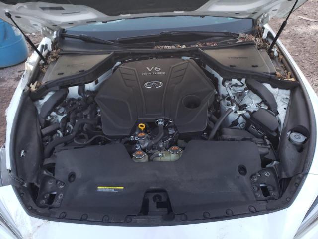 JN1EV7AR2KM593226 - 2019 INFINITI Q50 LUXE WHITE photo 11