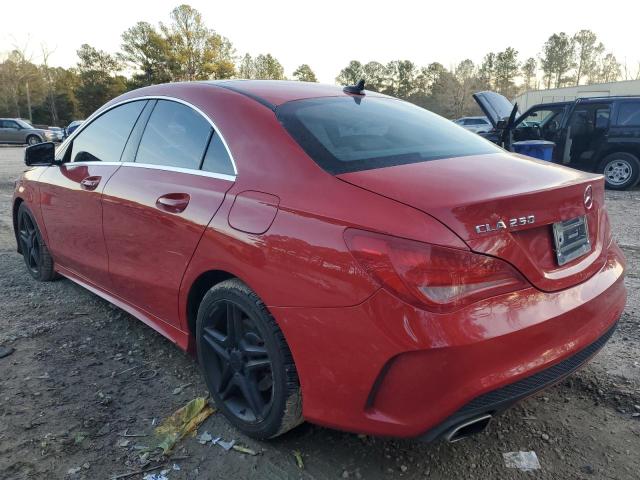 WDDSJ4EB3EN134332 - 2014 MERCEDES-BENZ CLA 250 RED photo 2