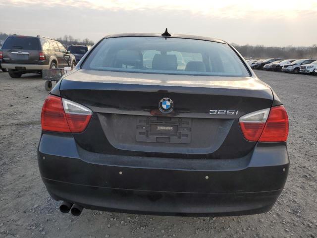 WBAVB17576NK41747 - 2006 BMW 325 I AUTOMATIC შავი ფოტო 6