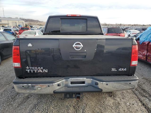 1N6AA0ECXCN325277 - 2012 NISSAN TITAN S BLACK photo 6