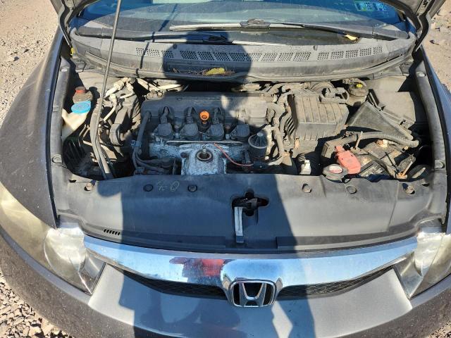 2HGFA1F55AH330117 - 2010 HONDA CIVIC LX GRAY photo 11