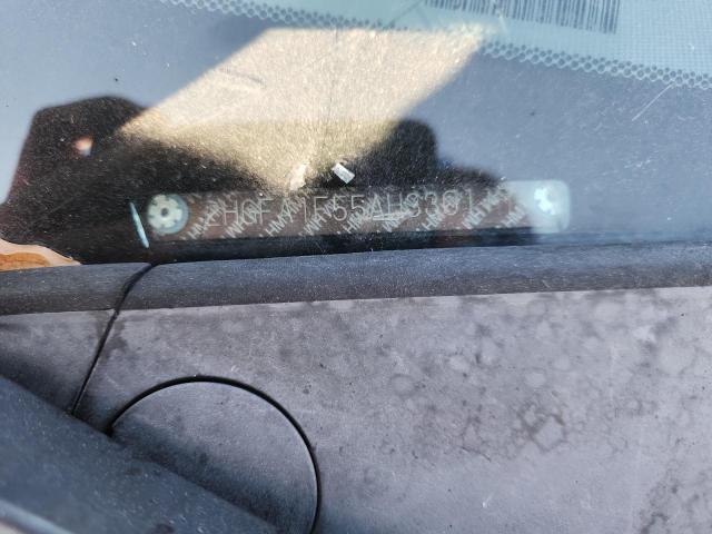 2HGFA1F55AH330117 - 2010 HONDA CIVIC LX GRAY photo 12