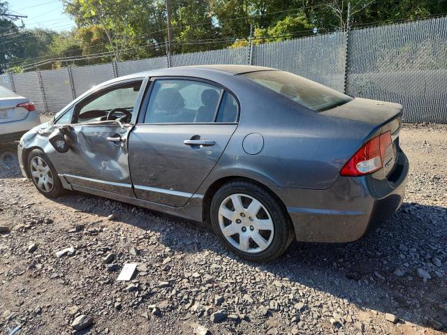2HGFA1F55AH330117 - 2010 HONDA CIVIC LX GRAY photo 2