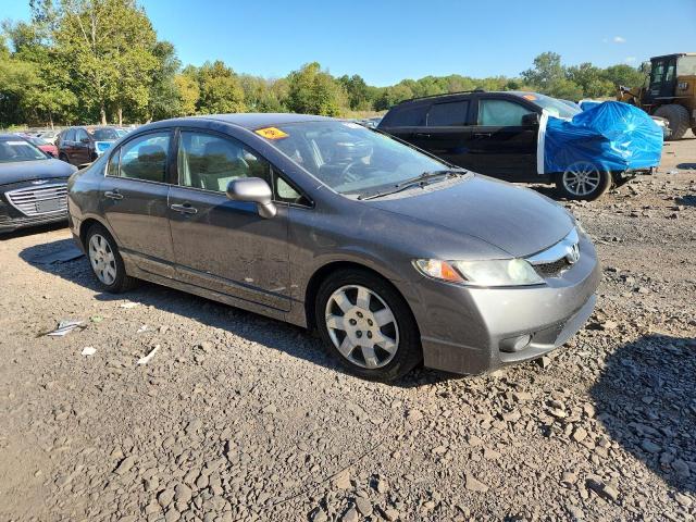 2HGFA1F55AH330117 - 2010 HONDA CIVIC LX GRAY photo 4