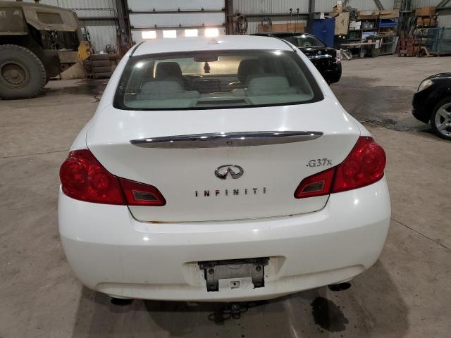 JNKCV61F99M350204 - 2009 INFINITI G37 WHITE photo 6