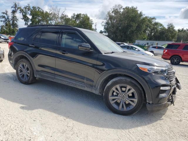 1FMSK8DH5NGB49595 - 2022 FORD EXPLORER XLT შავი ფოტო 4